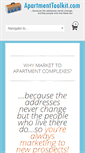 Mobile Screenshot of apartmenttoolkit.com